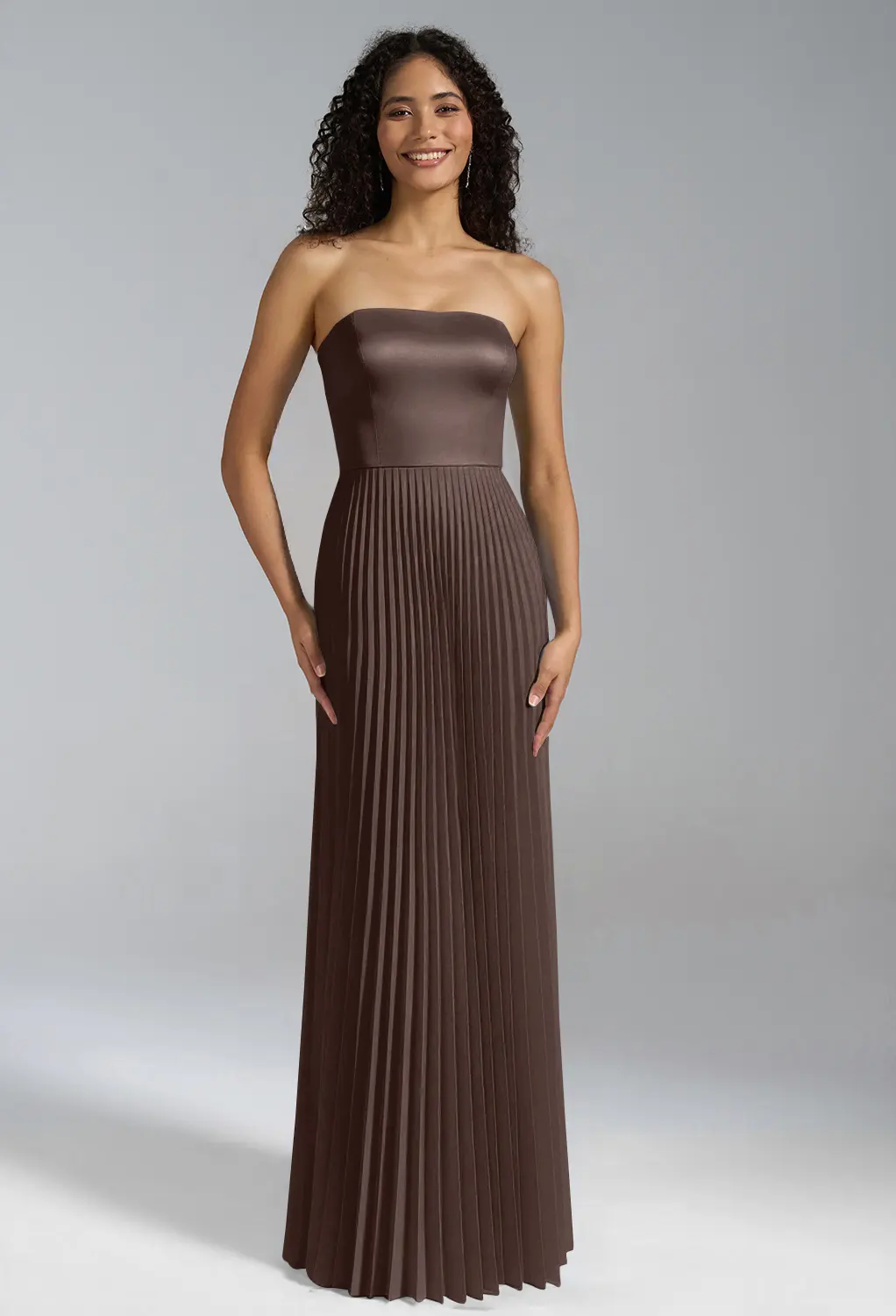 AW Hermione Seal Brown  Bridesmaid Dresses